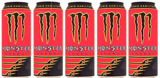 Monster ChefsNeed Energy Drink Can (Imported) - 500 Ml X Pack of 5 - "Chef's Energy Pack!"