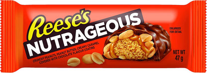 Reese's Nutrageous Bars 18 x 47g, 846 g - Nutty & Delicious!