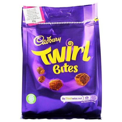 Cadbury Twirl Bites Packet 95g - Twirl bites