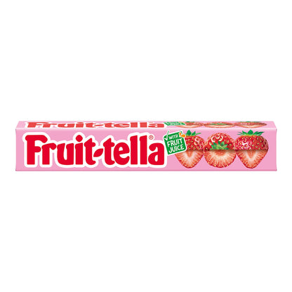 Fruitella Strawberry, 36 g - Strawberry-flavored chewy candy! A classic fruity treat that brings a burst of strawberry goodness in every chew!