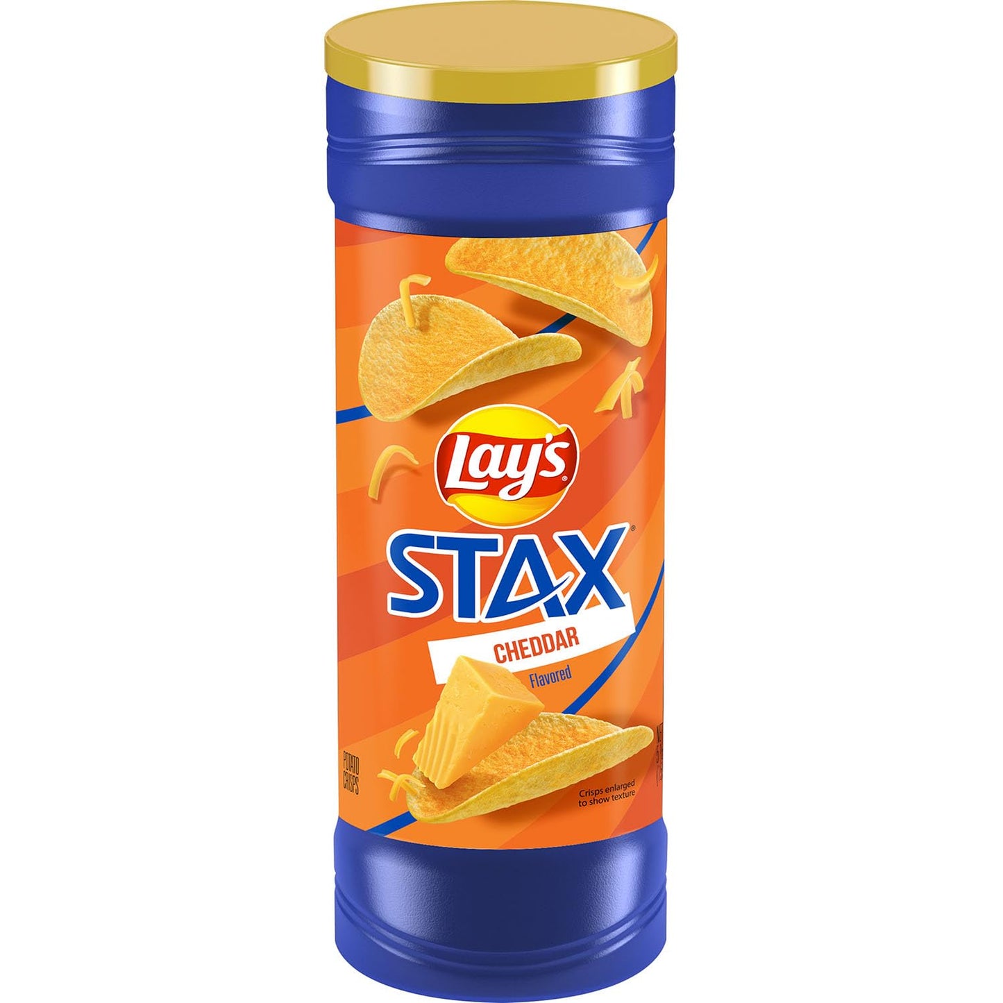 Lay's STAX Cheddar, 155.9g - "Cheddar Stack!"