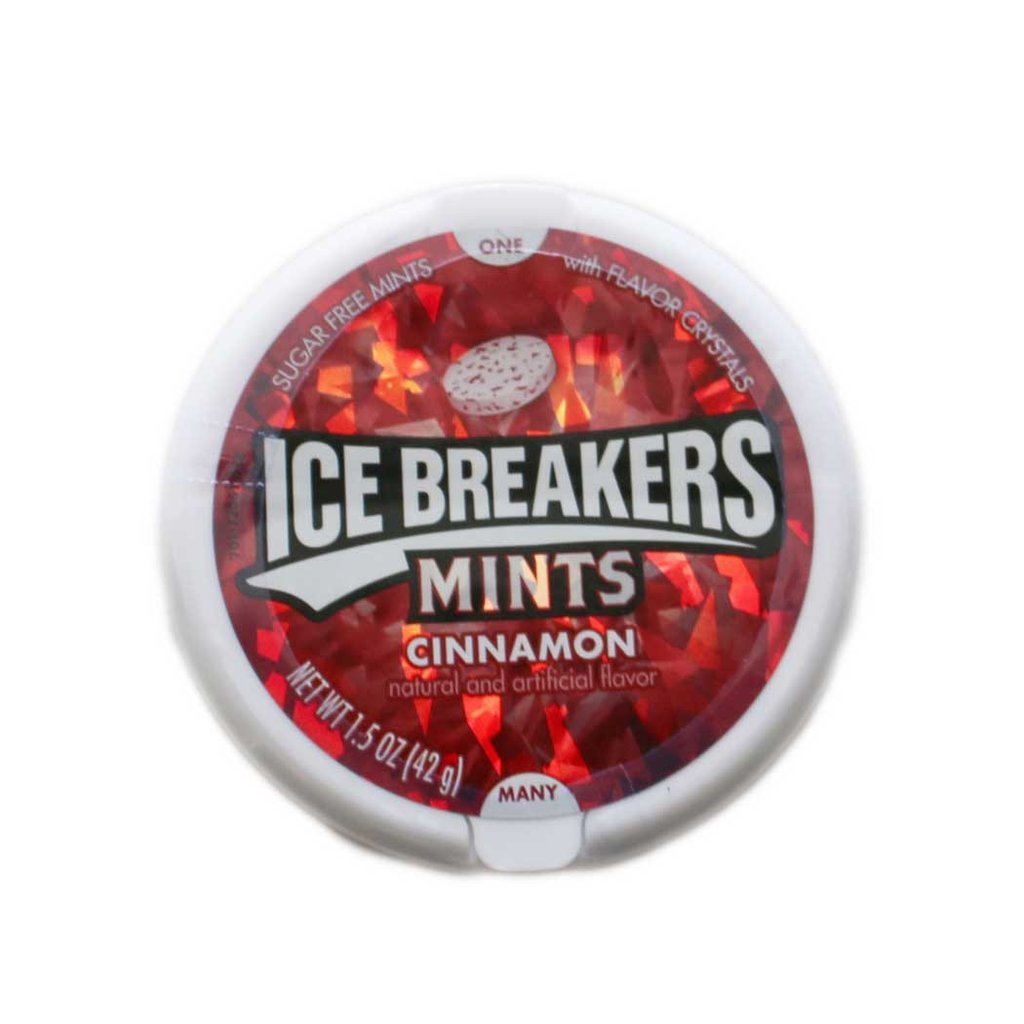 Ice Breakers Sugarfree Mints Cinnamon, 42 Gm - Cinnamon sugar-free mints for a spicy kick, 42g.