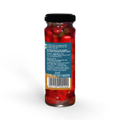 Abbie's Piri Piri Pepper in Brine, 200g (100g x 2 Units), Product of Spain - Spice Up Your Meals!