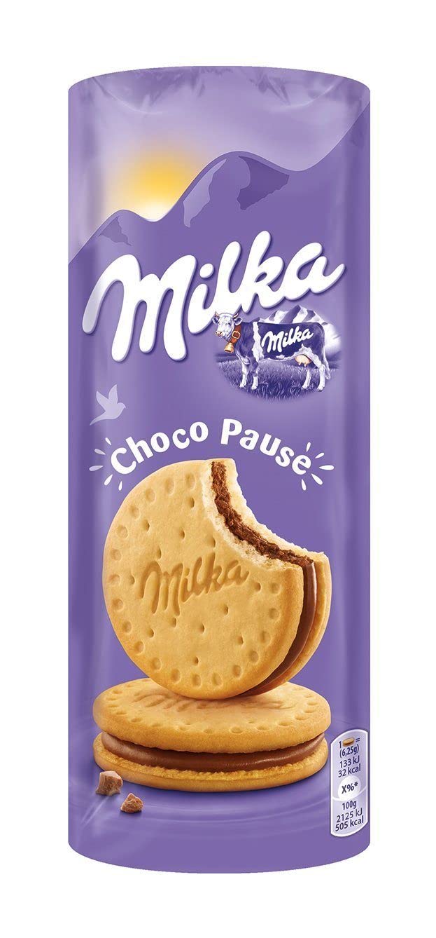 Milka Chococreme Biscuits Pouch, 260 g - "Chococreme Delight!"