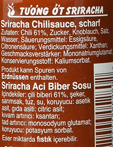 Flying Goose Sriracha Hot Chilli Sauce 455ml - Spicy and tangy!