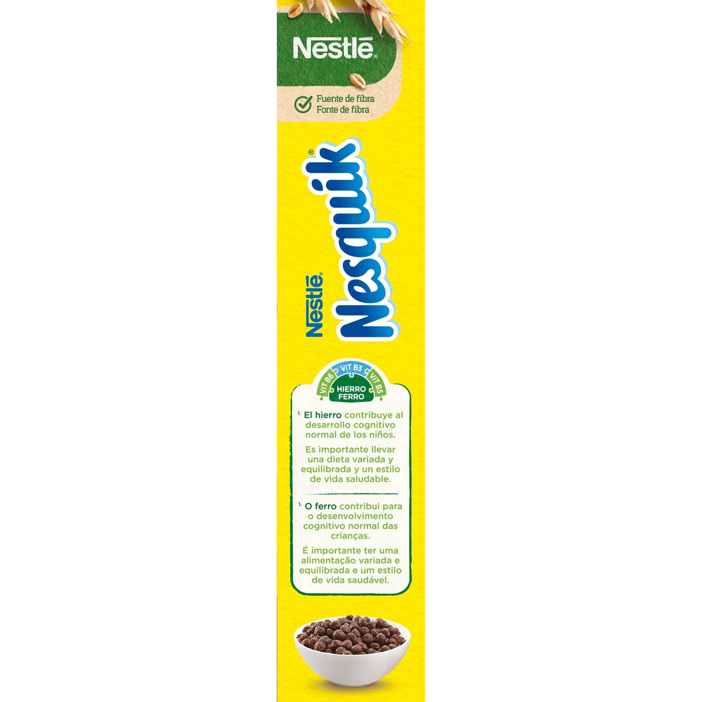 Nestle Nesquik Chocolate Cereals, 375 g - "Nesquik Chocolate Cereals - 375g of Chocolatey Breakfast Cereal!"