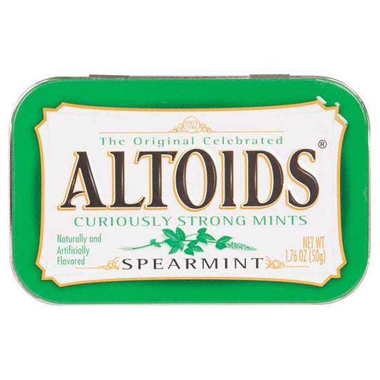 Altoids Curiously Strong Mints Spearmint Pouch, 50 g - Cool & Refreshing!