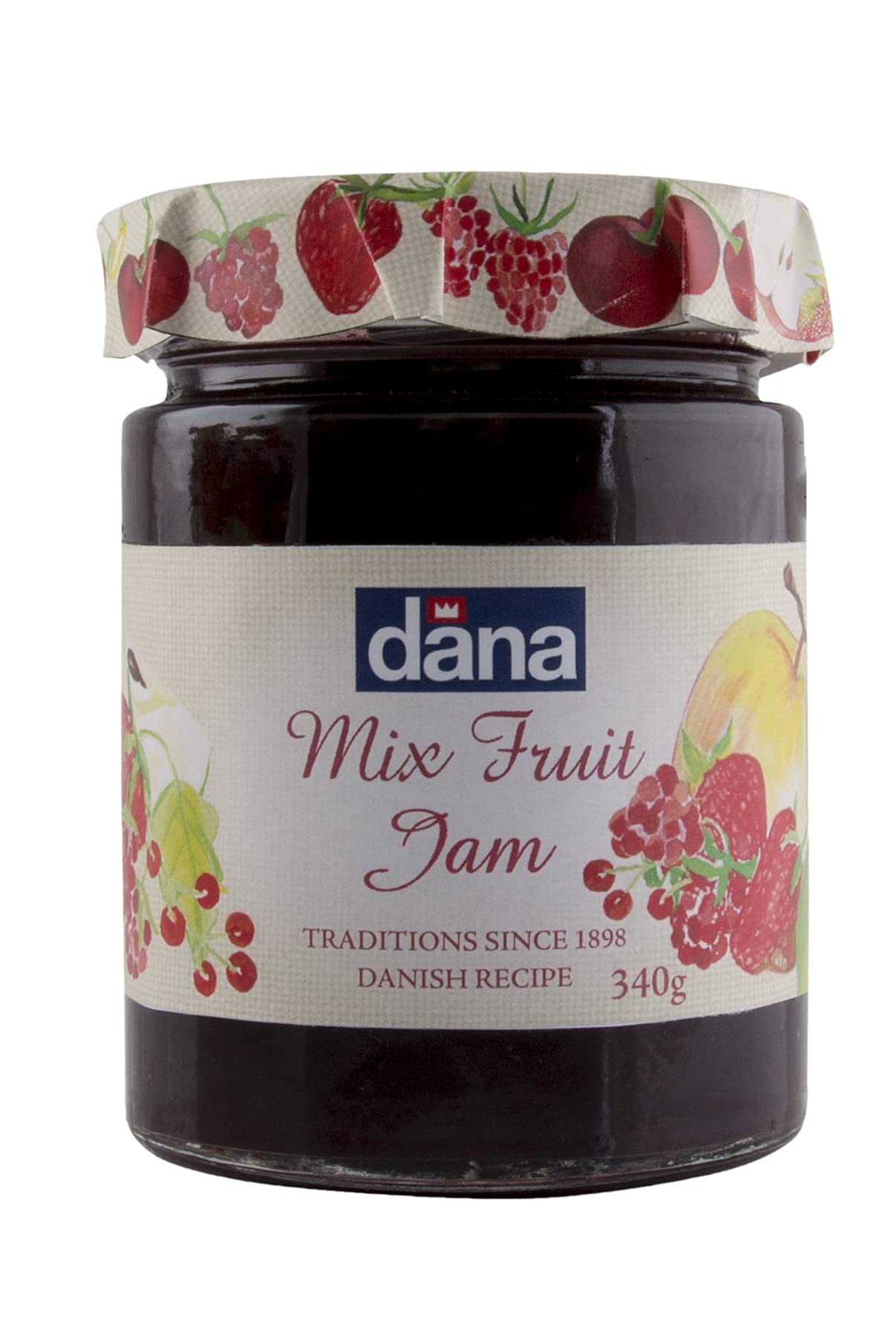 DANA Mixed Fruit Preserve, 340g, Pack of 2, Product of Poland - Preserved perfection!