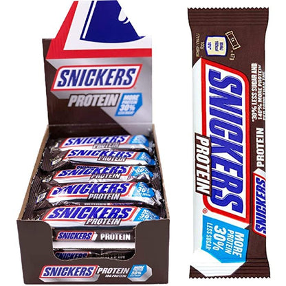 Snickers Hi Protein Bar With a Caramel Layer, Peanut and Coated In Milk Chocolate 55g Pack Of 2 (UK)