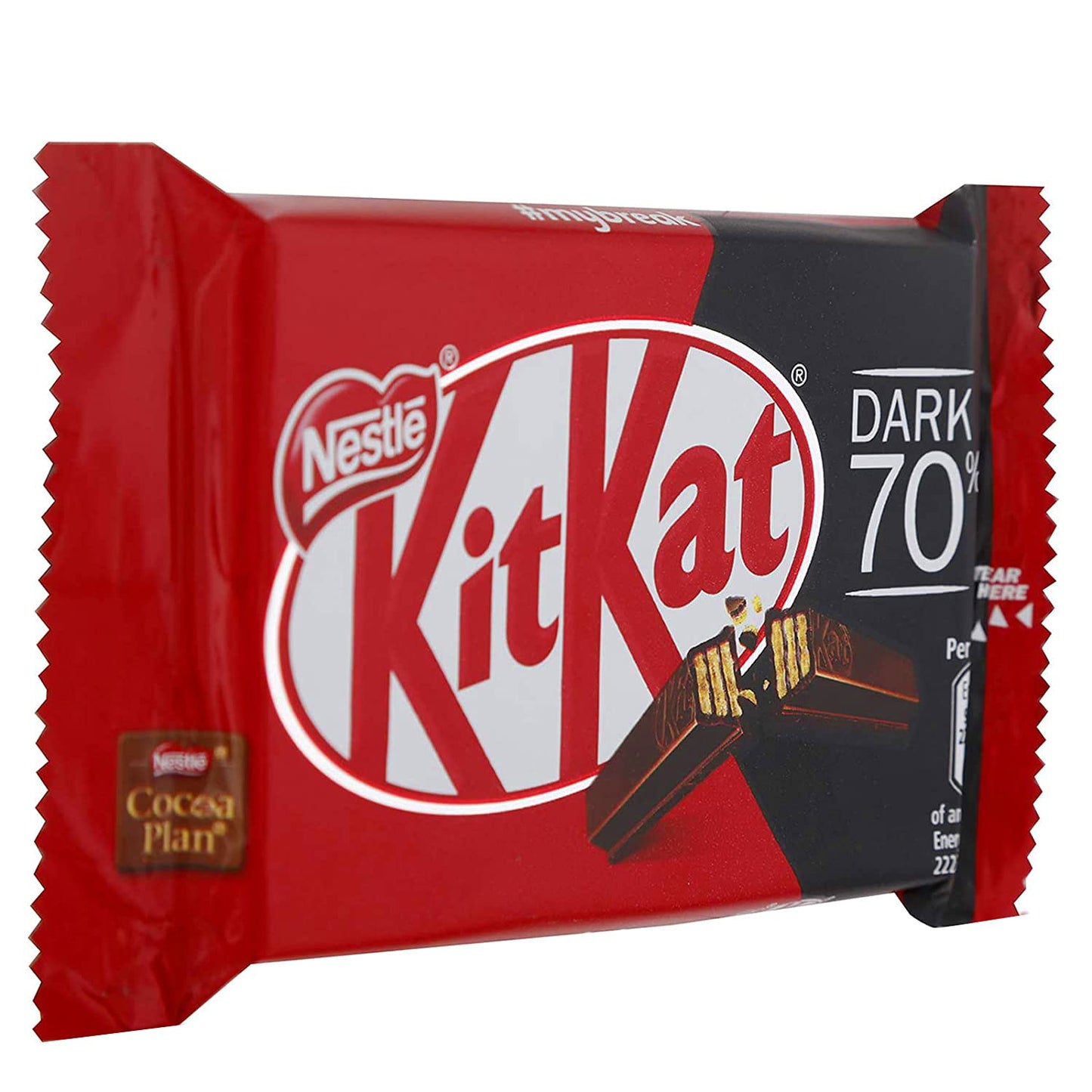 Nestle Kitkat 70% Dark Chocolate, 41.5 g - "KitKat 70% Dark - 41.5g of Pure Dark Chocolate Bliss!"