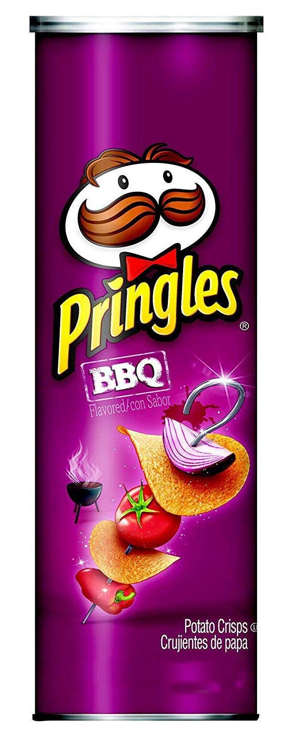 Pringles Original, BBQ & Hot & Spicy Flavoured Potato Chips Combo Pack - Variety of Pringles flavors in one pack!