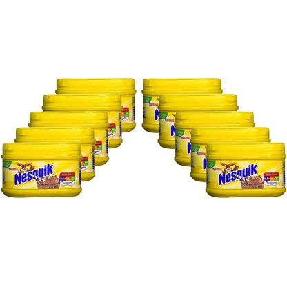 Nestle Nesquik Chocolate Flavoured Drink, 10 X 300 g - "Nesquik Chocolate Drink - 10 Pack, 300g Each of Chocolate Flavored Delight!"