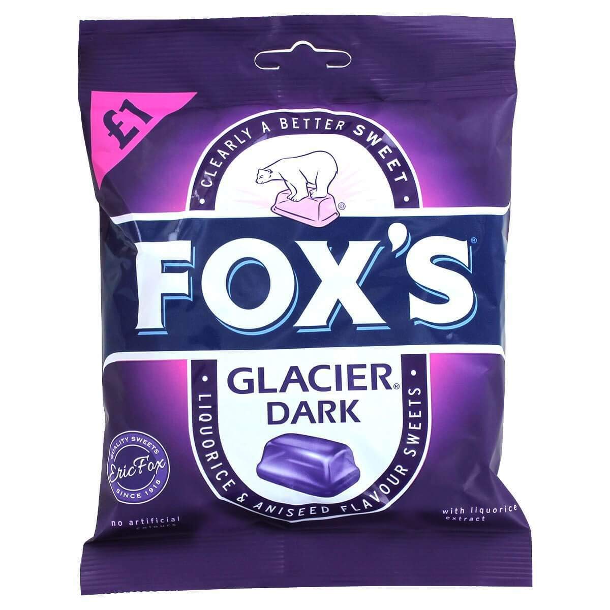 Fox's Glacier Dark Mints Candy 130g – Sweeten your moments!