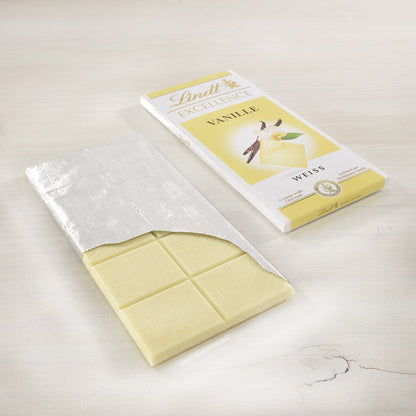 Lindt Excellence A Touch Of Vanilla White 100g - "Vanilla White Delight!"