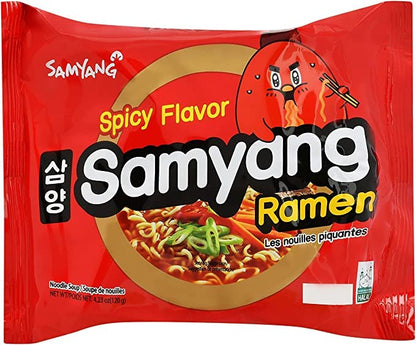 Samyang Ramen Instant Noodles Extra Spicy 600gm (Pack of 5) (Imported)