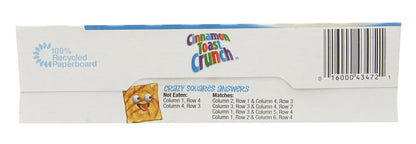 General Mills Cinnamon Toast Crunch - 345g Carton - Start your day with the sweet and spicy flavor of Cinnamon Toast Crunch