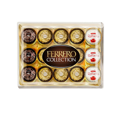 Ferrero Rocher Collection 15 pralines Pcs, Chocolate flavor, 172.2gm - Praline perfection!