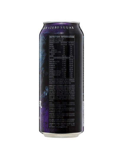 Monster Energy Absolute No sugar Drink 500ml, (Pack of 5Cans X 500ml) - "Five-Pack Sugar-Free Energy!"