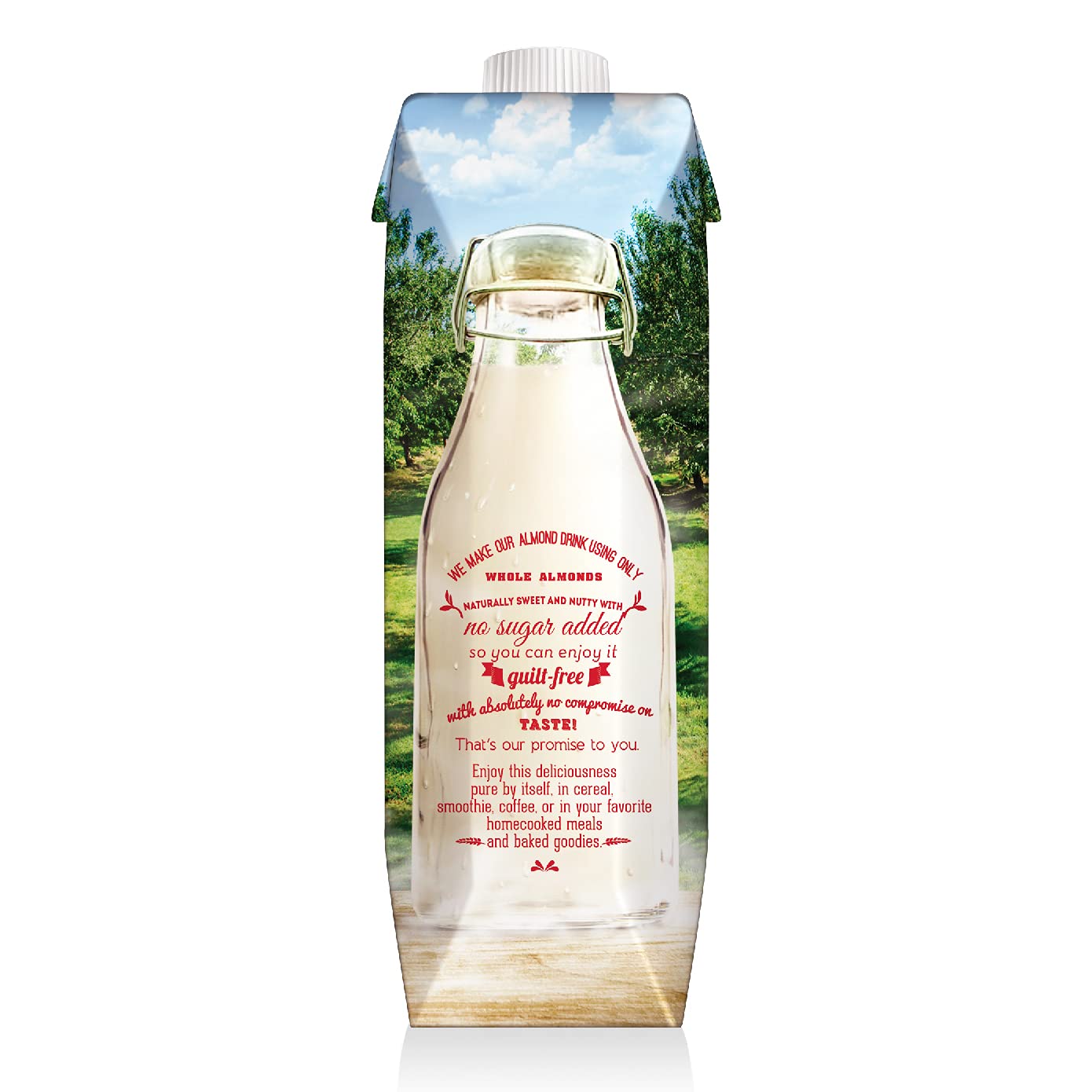 137 Degrees Almond Drink Unsweetened 1 Litre - Non-Dairy, Vegan, Lactose-Free, Gluten-Free (Pack of 2) - Double the Delight!