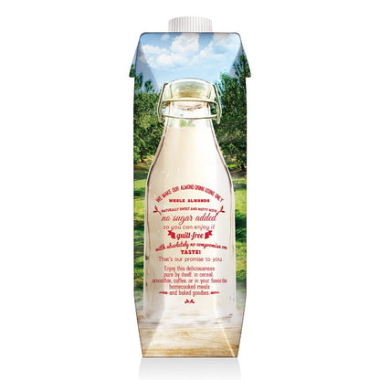 137 Degrees Almond Drink Unsweetened - 1 Litre [Non-Dairy, Vegan, Lactose-Free, Gluten-Free] - Pure Plant-Based Goodness!