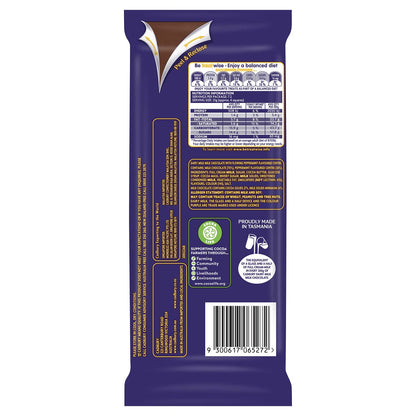 Cadbury Dairy Milk Peppermint Chocolate (Australian Imported), 180g - Peppermint pleasure