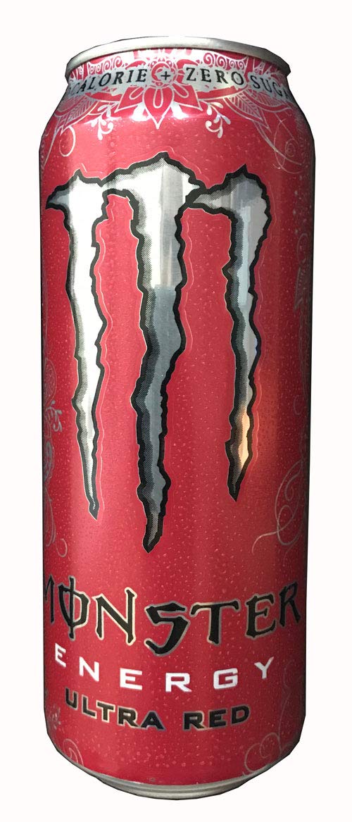 Monster Energy Ultra Red Energy Drink 500ml (Pack of 2pcs) (Bounty Complementary) - "Double Red Delight!"