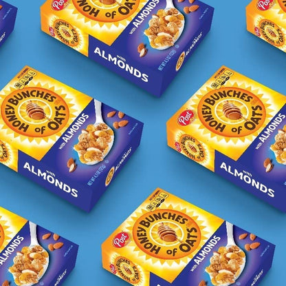 Post Honey Bunches Of Oats Honey Bunches Of Oats Almond, 18-Ounce - Almond crunch breakfast delight!