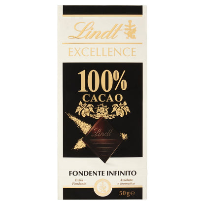 Lindt Excellence Dark Cocoa 90% 100g, Lindt Excellence Dark Cocoa 99% 50g and Lindt Excellence Dark Cocoa100% 50g Chocolate Bar (Combo Pack)