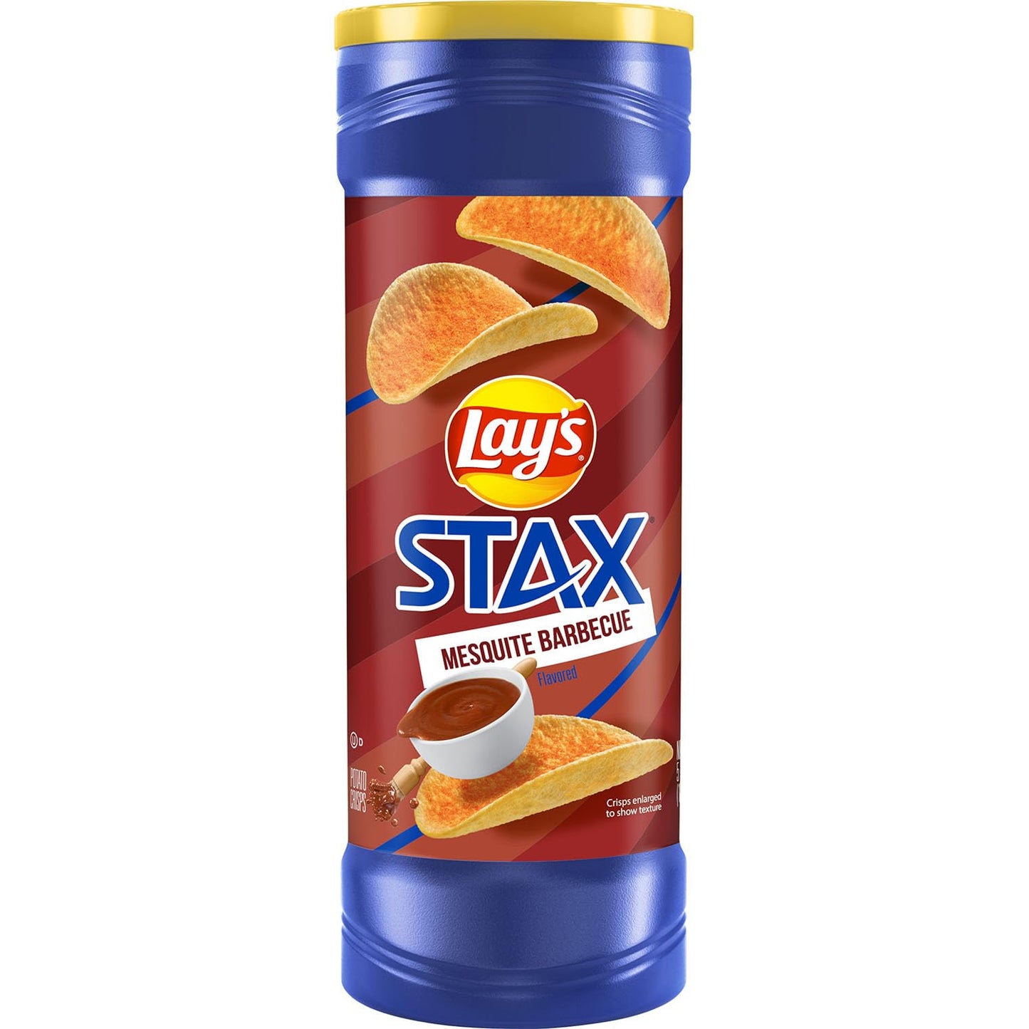 Lay's STAX Mesquite Barbecue, 155.9g - "Mesquite BBQ Delight!"