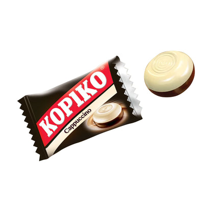 Kopiko Cappuccino World's No.1 Coffee Candy Pack Of 2 322 Grams (92 Nos) - "Cappuccino Candy Craze!"