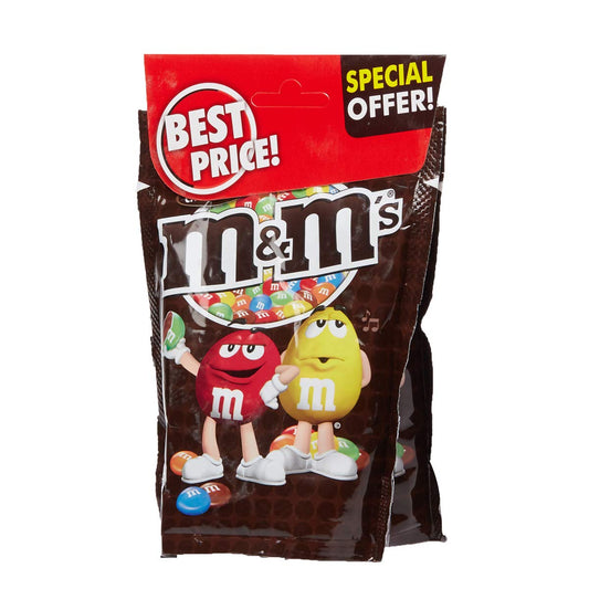 m and m's Milk Chocolate Candies (180 Gms)-Pack of 2 - "Milk Choco Duo!"