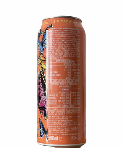 Monster Energy Mango Loco 500ml Can , (Pack of 8 Cans X 500ml each ) - "Mango Loco Madness!"