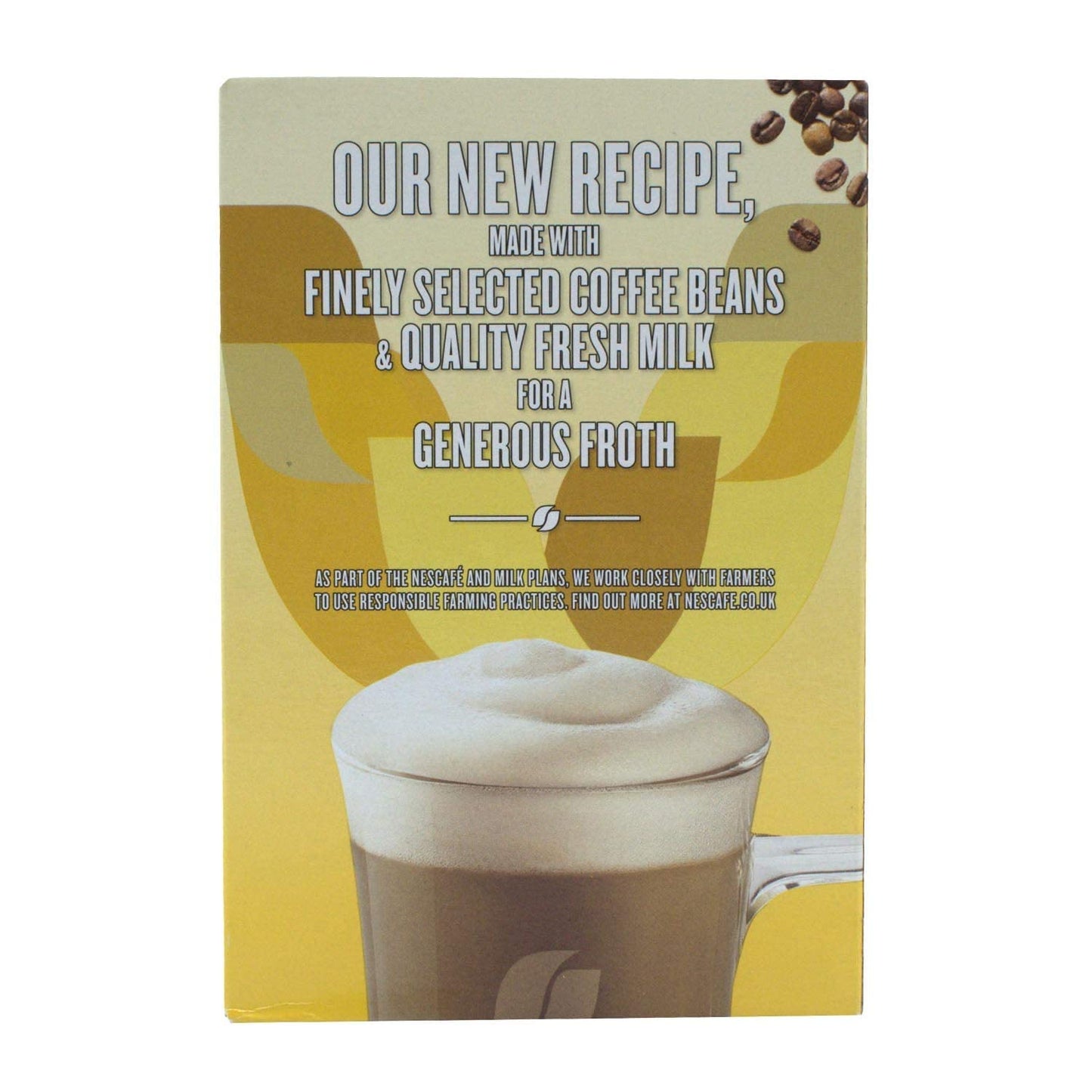 Nescafe Gold Vanilla Latte - 8 Sachets - "Vanilla Latte Gold - Eight Sachets of Creamy Vanilla Joy!"