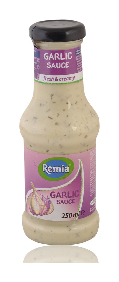 Remia Sauce - Garlic, 250ml Pack - Garlic Sauce Delight!