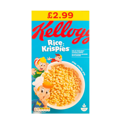 Kellogg's Rice Krispies - 2 Pack, 2 x 510 g - Snap, crackle, and pop with Kellogg's Rice Krispies, 2 pack, 2 x 510g.