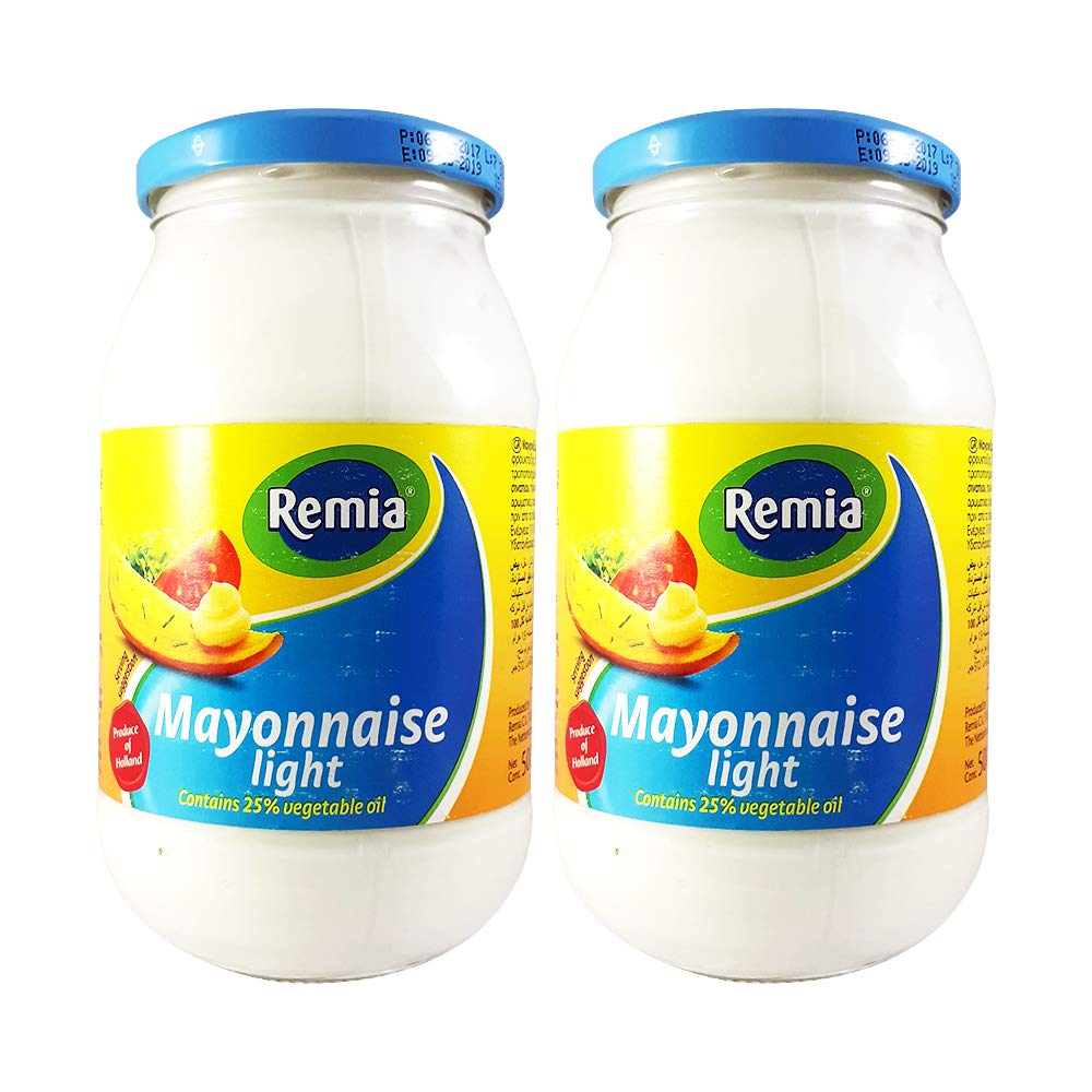 Remia Mayolite (Light Mayonnaise) 500 g Pack of 2 - Light Mayo Double Pack!