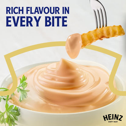 Heinz Fiery Chili Mayonnaise, 400ml - Larger bottle of spicy chili mayonnaise.