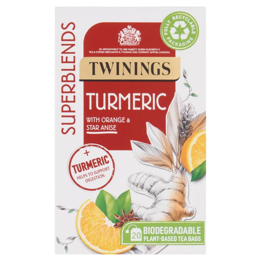 Twinings Turmeric with Orange and Star Anise, 1.41 oz / 40 g