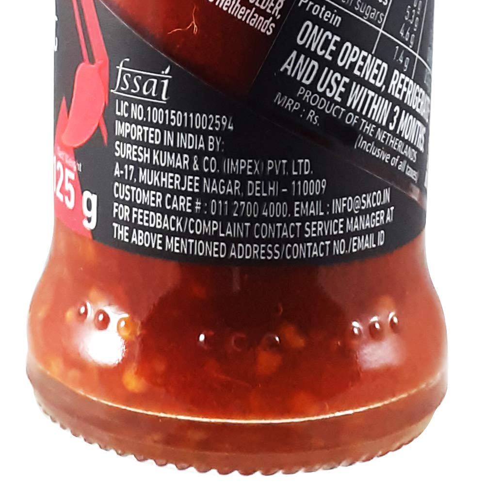 Nando's Peri Peri Chilli Sauce - XX Hot, 125g, Pack of 2, Product of The Netherlands - "Double XX Hot Peri Peri!"