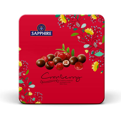 Sapphire Chocolate Coated Nuts, Cranberry, 200g