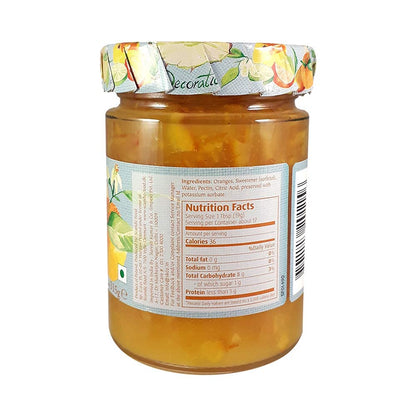 CANOE Dana Diabetic Mixed Fruit Jam + Diabetic Orange Jam, 315g, Pack of 1 Each, Product of Poland - Diabetic jam duo