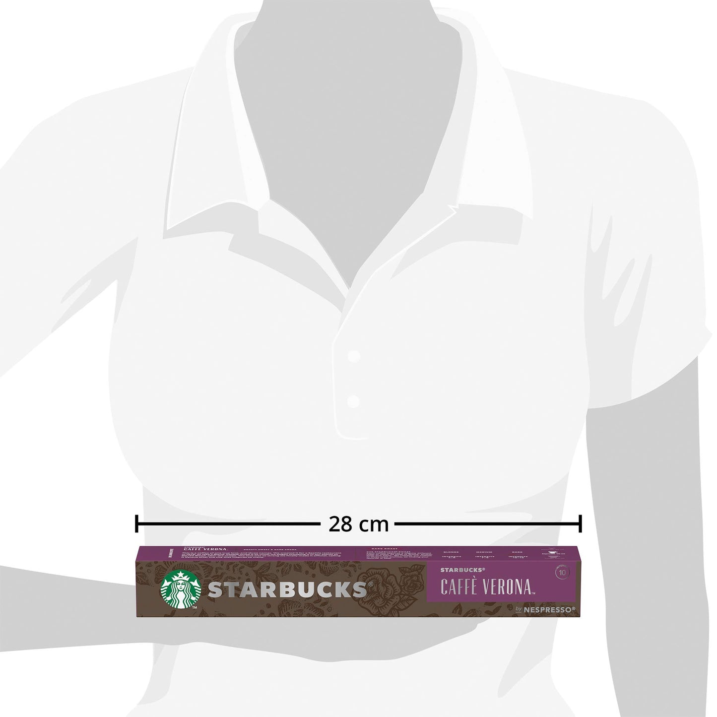 Starbucks Caffe Verona by Nespresso, 55 g