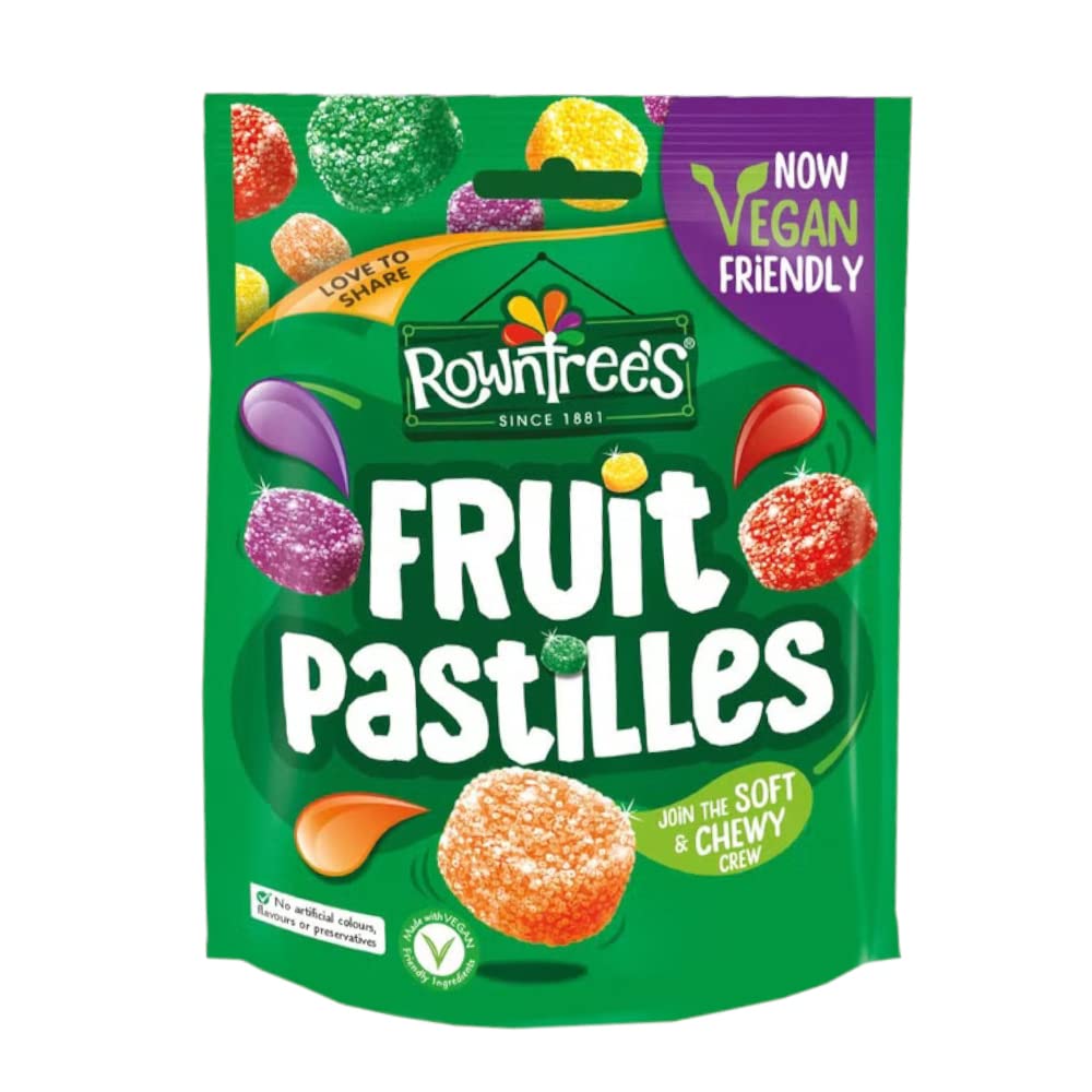 Rowntree's Fruit Pastilles, Vegan, 143g