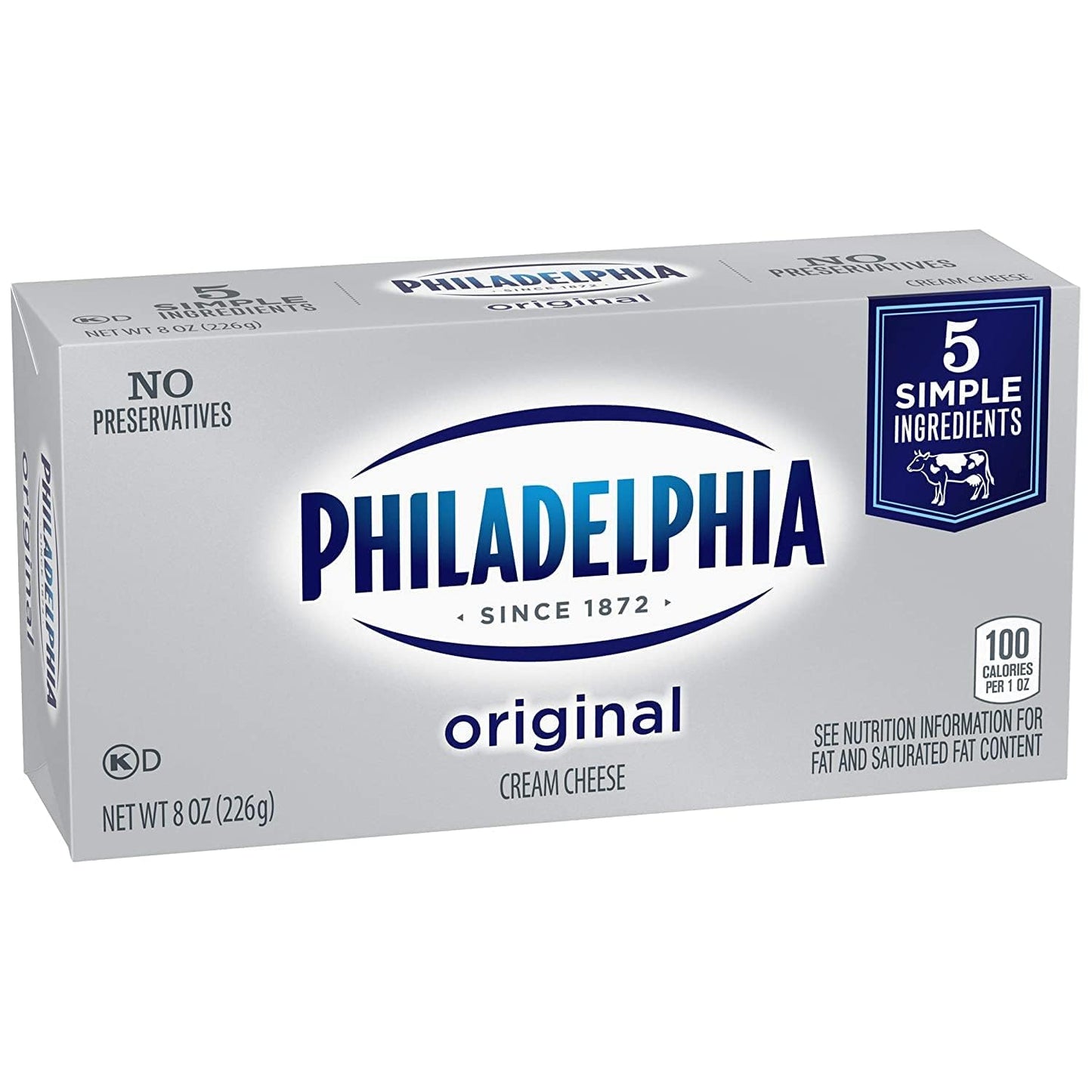 Kraft Philadelphia Original Cream Cheese, 226 g - "Original Cream Cheese!"