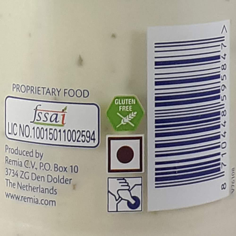 Remia Blue Cheese + Garlic + Salad Cream, White, Purple & Green, 250 g, Pack of 3 - Dressing Variety Pack!