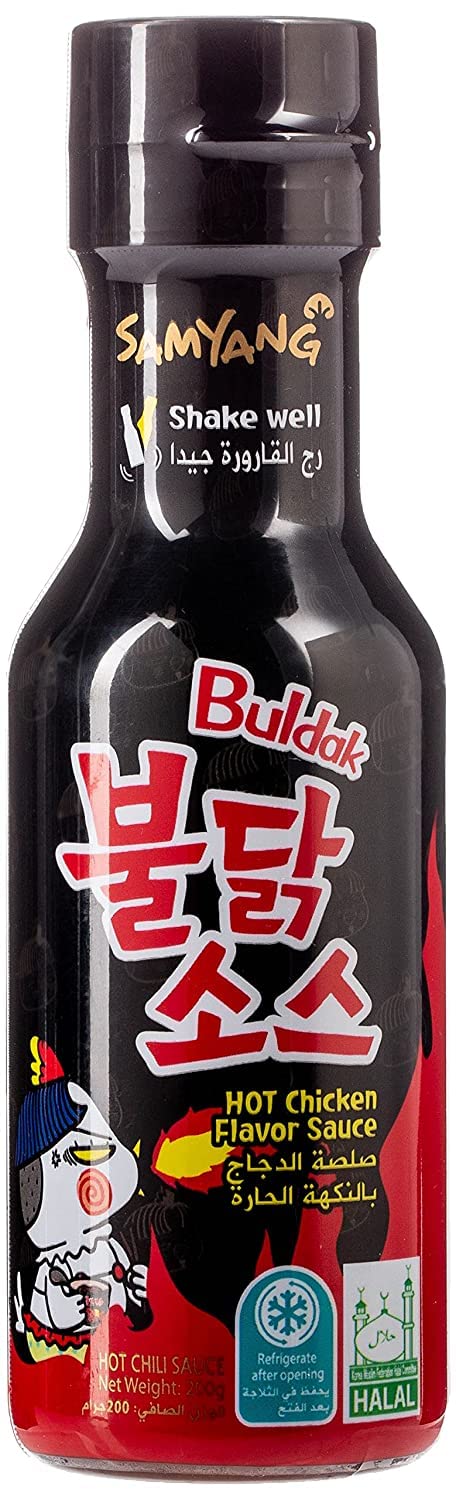 Samyang Hot Chicken Buldak Sauce 200ml Pet Bottle, 200 Gram (40-226-058)