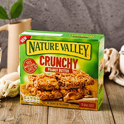 Nature Valley Crunchy Peanut Butter Pouch, 210 g - "Peanut Butter Crunch Delight!"