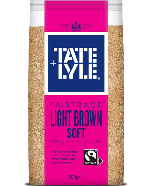 Tate and Lyle Light Soft Brown Sugar, 17.64 oz ℮ 500 g