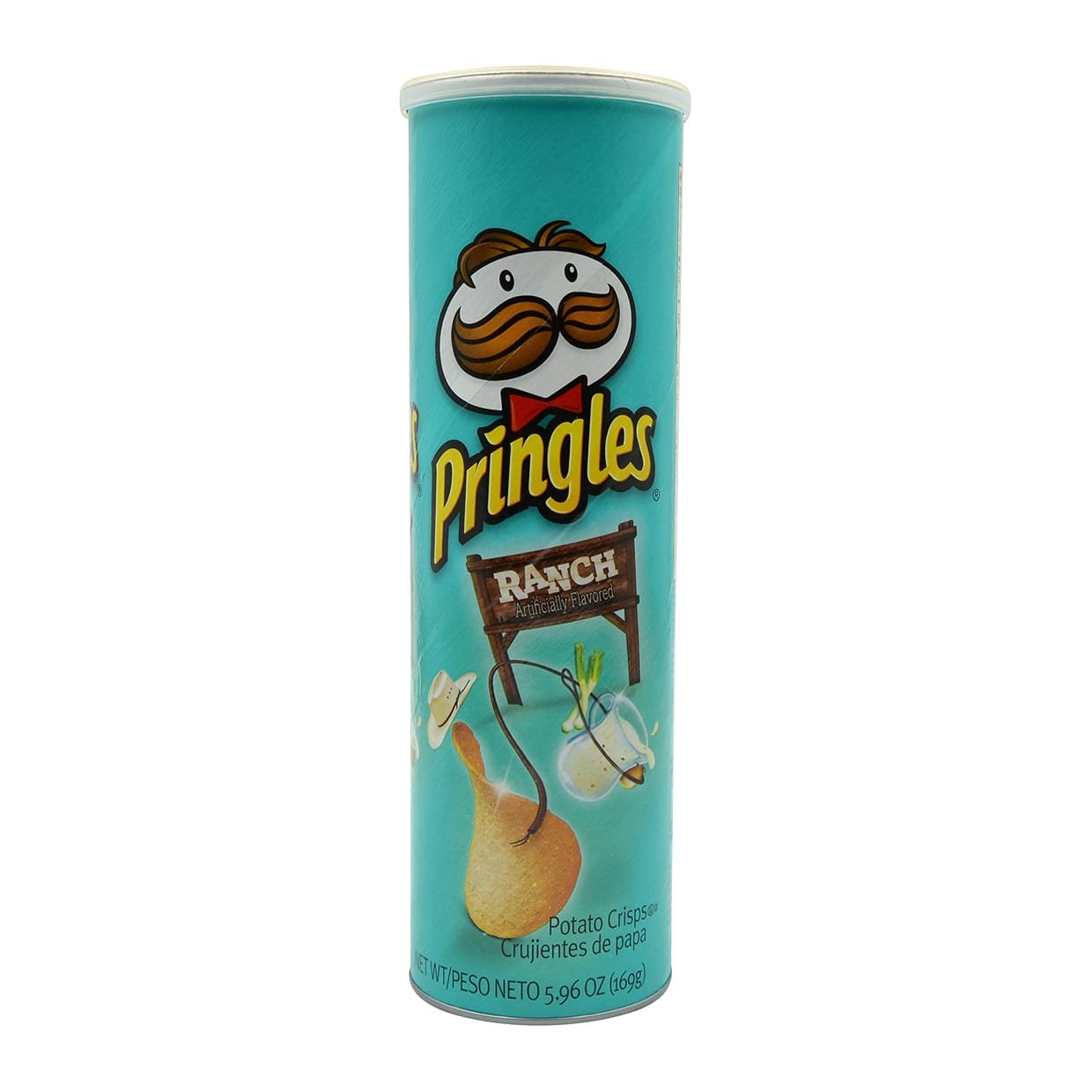 Pringles Ranch Potato Crisps, 158 g, Navy Blue (PR-RAN-1) - Ranch-flavored Pringles crisps!