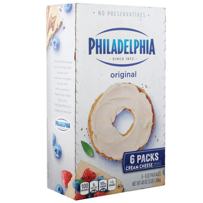 Kraft Philadelphia Original Cream Cheese, 226g (pack of 6) - "Cream Cheese Delight!"